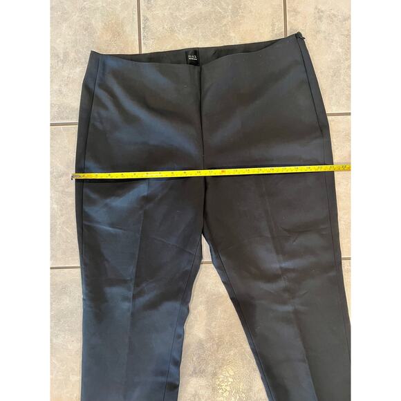 048 Saks Fifth Avenue NWT Black Label Trousers Charcoal Pants Sz 14 - Picture 6 of 7